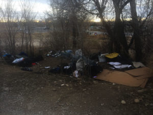 Homeless Camp Cleanup